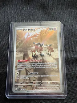 Pokemon 151 Card Lot Ex Ex Full Art Illustration Rare Mr. Mime 179/165 NM - Image 5