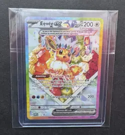 Eevee ex 174 Holo - Prismatic Evolutions Black Star Promo - Near Mint NM Card - Image 3