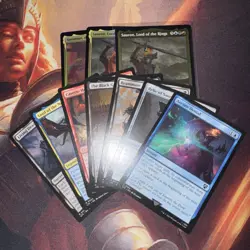 Commander Lord Of The Rings Mtg Deck Complete Nm Hosts Of Mordor - Image 2