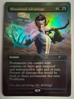 MTG Mutational Advantage, Foil, NM/Unplayed, Secret Lair Fallout "Rad" - Image 1