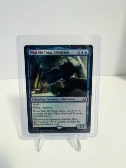 Magic The Gathering - Wan Shi Tong, Librarian #78 Foil, Near mint - Image 1