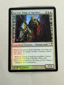 MTG FOIL Darien, King of Kjeldor Coldsnap Magic the Gathering - Image 1