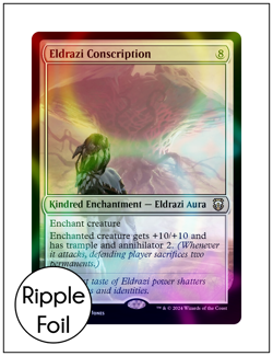 1x Eldrazi Conscription, Ripple Foil, Modern Horizons 3, Magic MTG NM - Image 1