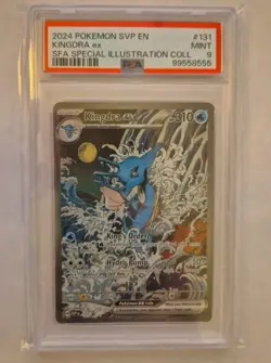 Pokemon Kingdra ex SVP 131 PSA 9 Mint Shrouded Fable - Image 1