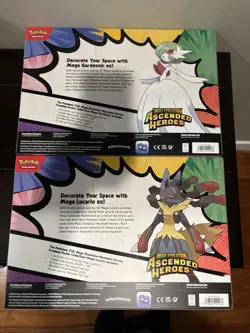 Pokemon Ascended Heroes Premium Poster Collection Gardevoir & Lucario Set Of 2 - Image 2