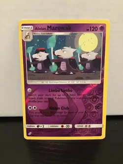 Alolan Marowak 64/181 Pokemon Team Up Reverse Holo Rare - Image 1