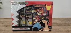 Pokemon TCG Celebrations 25th Anniversary Collection Lance's Charizard V Box - Image 3