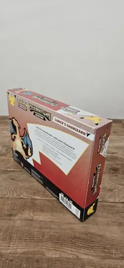Pokemon TCG Celebrations 25th Anniversary Collection Lance's Charizard V Box - Image 5