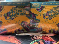 POKEMON MEGA EVOLUTION ASCENDED HEROES ELITE TRAINER BOX | LOT OF TWO | SEALED - Image 2