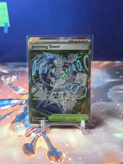Jamming Tower 261/217 Pokemon TCG Ascended Heroes Ultra Rare Holo Full Art - Image 1