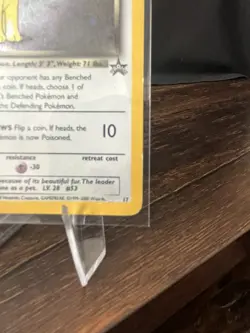 Pokemon Dark Persian Black Star Promo Holo 17/53 2000 60 HP English - Image 4