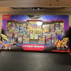 Pokemon Legendary Warriors Premium Collection Box NEW Factory Sealed - Image 1