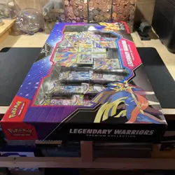 Pokemon Legendary Warriors Premium Collection Box NEW Factory Sealed - Image 3