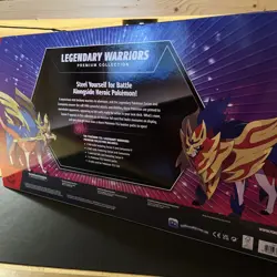 Pokemon Legendary Warriors Premium Collection Box NEW Factory Sealed - Image 4