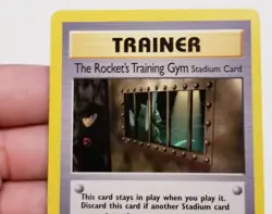 TCG POKEMON THE ROCKET'S TRAINING GYM 104/132 ☆ RARE GYM HEROES VINTAGE NM - Image 3