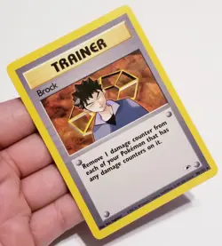 TCG POKEMON BROCK TRAINER 98/132 ☆ RARE GYM HEROES VINTAGE NM - Image 2
