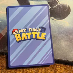 Pokemon Pikachu TCG Blue Border My First Battle Exclusive Stamp Promo - Image 2