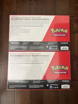 Pokemon TCG White Flare Black Bolt Binder Poster Collection Sams 2 Pack x2 New - Image 2