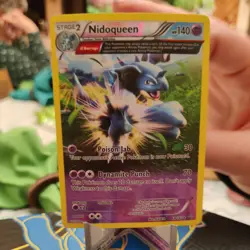 Pokemon Nidoqueen Reverse Holo Ω Barrage 69/160 XY Primal Clash - Image 1