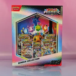 POKEMON PRISMATIC EVOLUTIONS BINDER COLLECTION (SCARLET & VIOLET) OVP - Image 1