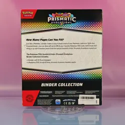 POKEMON PRISMATIC EVOLUTIONS BINDER COLLECTION (SCARLET & VIOLET) OVP - Image 3