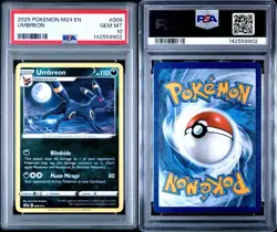 PSA 10 MCDONALD'S UMBREON #009 / #M24 2025 POKEMON MCDONALD’S COLLECTION - Image 3