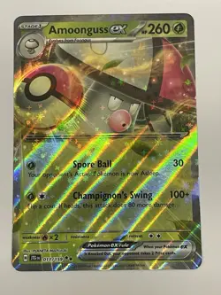 Amoonguss EX 011/159 - Double Rare - Scarlet and Violet Journey Together Pokemon - Image 1