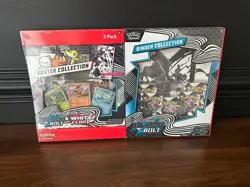 Pokemon Black Bolt White Flare Bundle Sam’s Club Poster Black Bolt Binder Sealed - Image 1