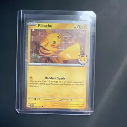 Pikachu Pokemon Day 2026 051/162 - 30th Anniversary Promo - Pokemon TCG(NEW) - Image 1