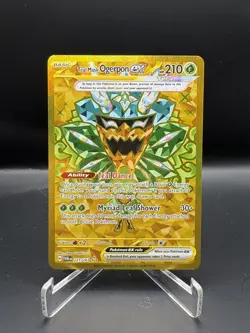 Pokemon TCG Teal Mask Ogerpon ex 221/167 Sv06: Twilight Masquerade Hyper Rare NM - Image 1