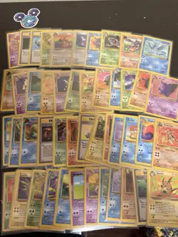 Pokemon Fossil Complete Set Common, Uncommon And Rare Cards, NO HOLOS. LP-NM - Image 1