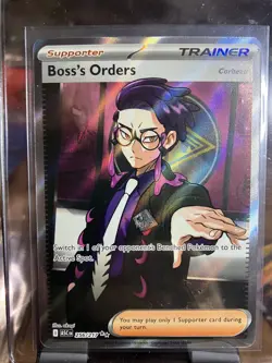 Boss’s Orders 256/217 Ultra Rare Full Art Pokemon TCG Ascended Heroes - Image 1