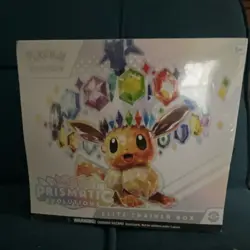 Pokemon TCG Prismatic Evolutions Elite Trainer Box Eevee 2024 English - Image 1