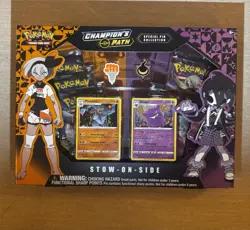 Pokemon Champion's Path Special Pin Collection Stow-On-Side Gengar New Sealed - Image 1