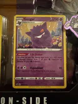 Pokemon Champion's Path Special Pin Collection Stow-On-Side Gengar New Sealed - Image 3