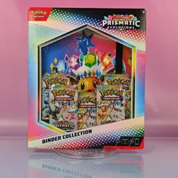 POKEMON PRISMATIC EVOLUTIONS BINDER COLLECTION (SCARLET & VIOLET) OVP - Image 1