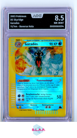 GARADOS POKEMON 2003 11/144 SKYRIDGE AOG 8.5 - Image 1