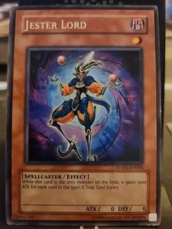 Jester Lord - Rare Foil - Yugioh Dark Monster - Vintage - Image 1