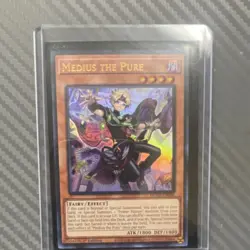 Yu-Gi-Oh! Medius the Pure RA1-EN043 1st Ed Holo Effect ATK/1800 DEF/1800 - Image 4