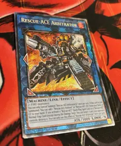 Yugioh! Rescue-ACE Arbitrator - BPRO-EN051 - Starlight Rare - 1st Edition NM - Image 3