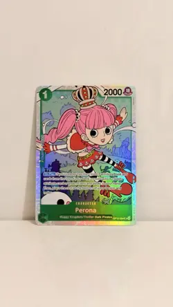 One Piece CCG Perona OP12-034 SR Legacy Of The Master - Image 1