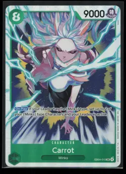 Carrot EB04-013 One Piece The Azure Sea's Seven Super Rare Near Mint - Image 1