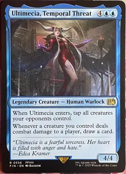 Ultimecia, Temporal Threat - R 0556 - Magic The Gathering Final Fantasy 2025 - Image 1