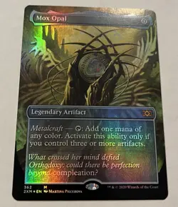 Mox Opal 362 - Foil Borderless - Double Masters - NM - MTG - Mythic - Image 1