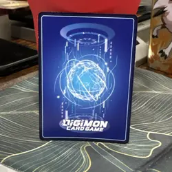 Aegiomon BT24-034 SR Super Rare Digimon Time Stranger Holographic Foil Card - Image 2