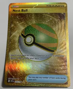 Lot Of 10 Holo Pokemon Cards Pikachu Porygon Ghastly Nest Ball Pachirisu - Image 5