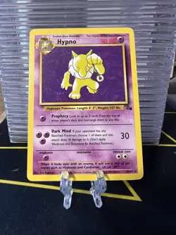 Hypno 23/62 Fossil Non Holo Rare Pokemon Card English LP - Image 1