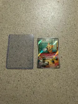 Pokemon TCG Lillipup 154/086 White Flare Illustration Rare Card NM PACK FRESH - Image 1
