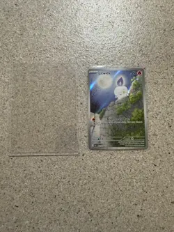 Litwick IR 101/086 SV White Flare Illustration Rare Pokemon Card NM PACK FRESH - Image 1