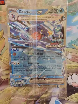 Pokemon TCG Jumbo Card Bundle X7 Jumbo Cards Garchomp Lugia Giratina Iron Crown - Image 3